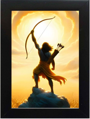 PY Creation Lord Ram Religious Frame