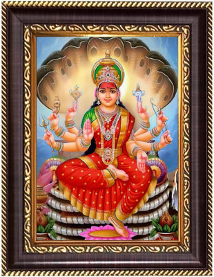 HitechMart Sri Veera Lakshmi Mata Religious Frame