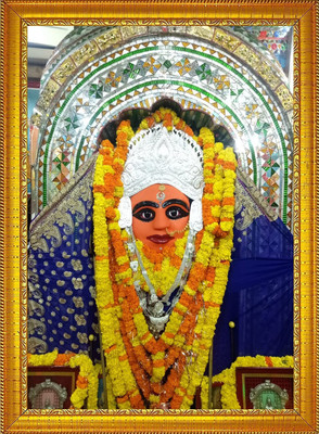 Diyansh Enterprises Rajeshwari maa Religious Frame