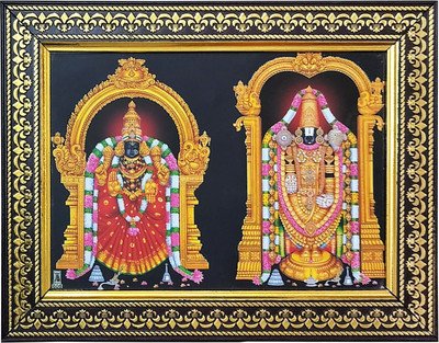 POOJA GHAR Balaji with Pdmavathi Religious Frame