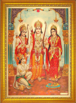 Diyansh Enterprises RAM DARBAR Religious Frame
