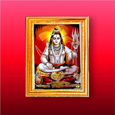 SUNINOW shiv ji Religious Frame
