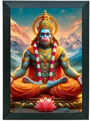 Diyansh Enterprises Hanuman Ji Religious Frame