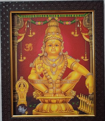 VGS MARKETINGS Swamiye Saranam Ayyappa Religious Frame