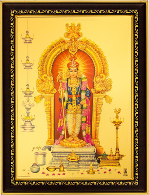 Templeneeds Templeneeds Rajaalangara Murugan Photo Frame Religious Frame