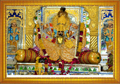 jog craft shri sanwariya seth photo frame, sawriya seth photo lord dark krishna Religious Frame