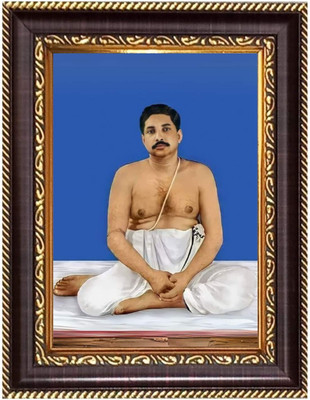 HitechMart Lord Murugan Swamy Photoframe 12.7x14.7 inches Religious Frame