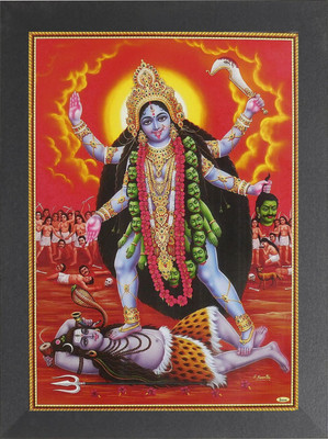 SENSY ARC CRAFT DURGA MAA Religious Frame