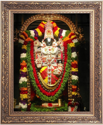 HitechMart Lord Tirupati Balaji Religious Frame