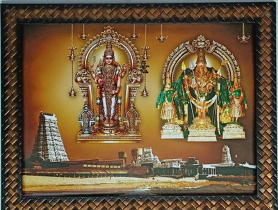 VGS MARKETINGS Thiruchendur Murugan Religious Frame