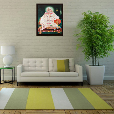 Darsh Craft Sai Baba Religious Frame