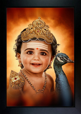 CrowdHall Lord murugan photo frame Religious Frame