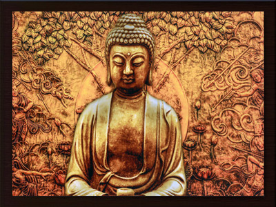 Darsh Craft Lord Buddha Religious Frame