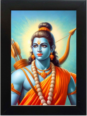 PY Creation Lord Rama Religious Frame