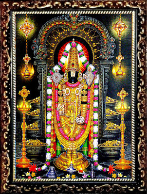 SUNINOW Tirupati balaji Religious Frame