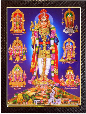VJ ENTERPRISES LORD MURUGAN Religious Frame
