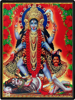HitechMart Kali Laminated Photo Religious Frame
