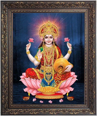 HitechMart Mata Lakshmi (Laxmi) Religious Frame