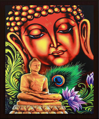 Darsh Craft Lord Buddha Religious Frame