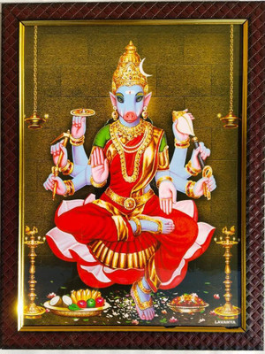 Raghawan Vaaraahi Amman |Maha Varahi Devi | Mata Varahi Ambal | Samayeshwari |10x13 Inch Religious Frame