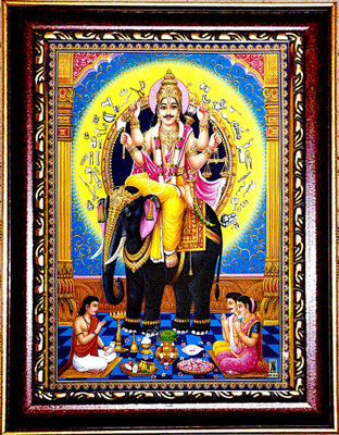 SUNINOW Vishwakarma ji Religious Frame