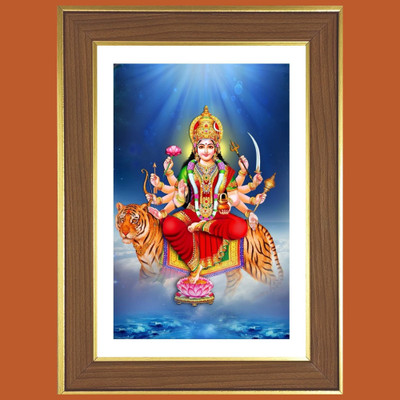HitechMart Hindu Kali Goddess Photo Frame 16x20 Inches Religious Frame