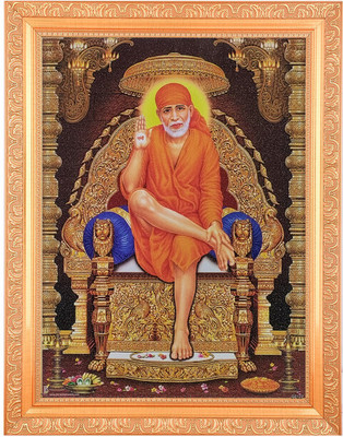 BM Traders Sai Baba Shirdi Religious Frame