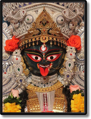 HitechMart Boro Maa Laminated Photo Religious Frame