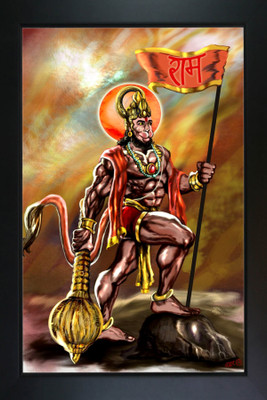 RV SALES Bajrang Bali / hanuman ji Religious Frame