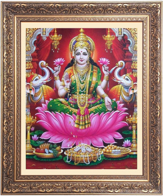 HitechMart Mata Lakshmi Religious Frame
