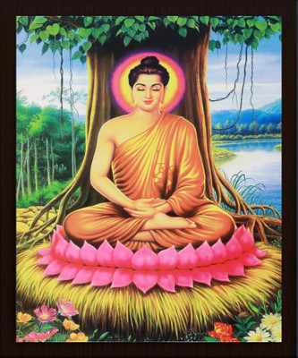 Darsh Craft Lord Buddha Religious Frame