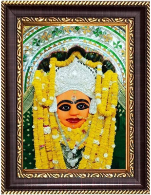 HitechMart Sri Radha KrishnaPhotoframe 14.7x16.7 inches - Religious Desk And Wall Art Religious Frame