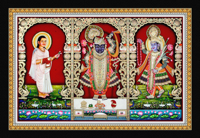 Maruti Traders SHRINATHJI Religious Frame