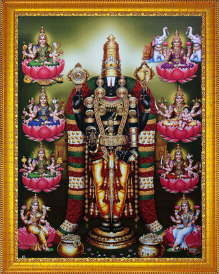 Darsh Craft Tirupati Balaji Religious Frame