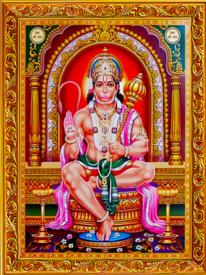 SHREE SHYAM CREATONS HANUMAN JI Religious Frame