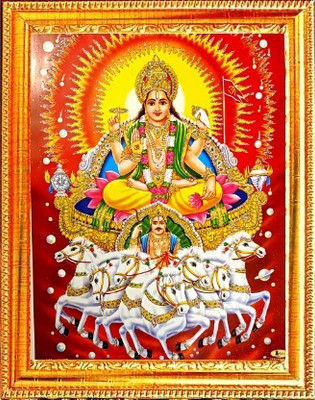 VCARTNOW Surya Dev Ji_01 Religious Frame