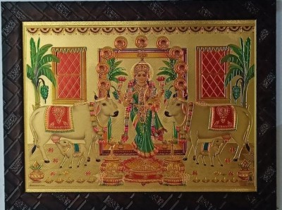 VGS MARKETINGS Arulmigu Devi KaruMariyamman Goddess Religious Frame