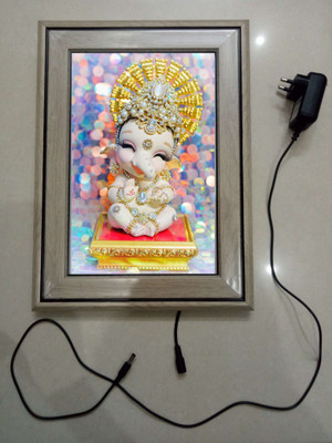 anshul internet point , GANESH JI , LED Religious Frame