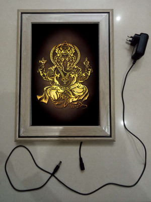 anshul internet point , GANESH JI , LED Religious Frame