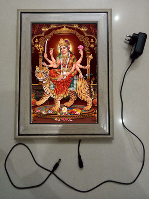 anshul internet point , SHERAWALI MATA , LED Religious Frame