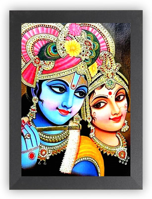 DECORPRINT DESIGN Radha krishna / krishna / gopala / kanhaiya/ banke bihari Religious Frame