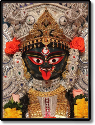 HitechMart Boro Maa Laminated Photo Religious Frame