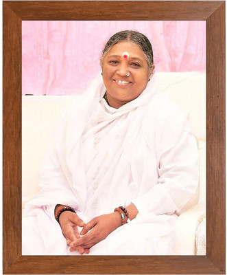 HitechMart Mata Amritanandamayi (Amma) Photo Frame Religious Frame