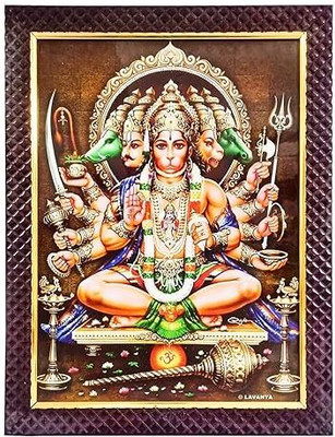POOJA GHAR Hanuman ji Religious Frame