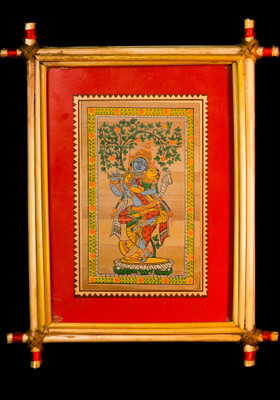 craftbazzar Lord Krishna & Radha Religious Frame