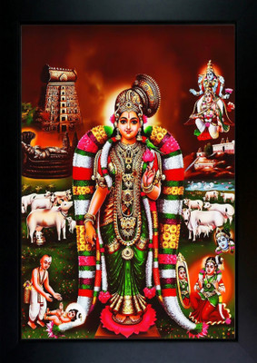 RV SALES Aandal Nachiyar / amman Goda devi Photo Frame Religious Frame