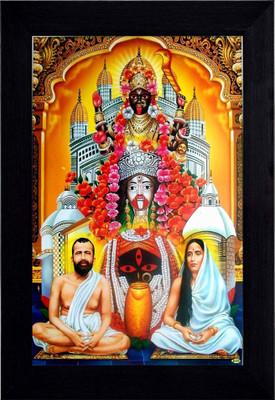NLINKPRINTS KALI MATA RAMAKRISHNA SARADA Photo Religious Frame Religious Frame