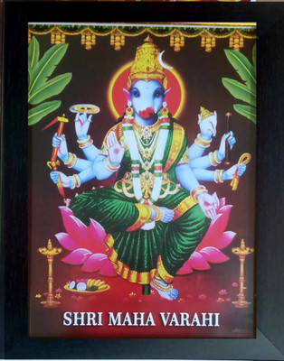 VJ ENTERPRISES Varahi Amman Small Size Religious Frame
