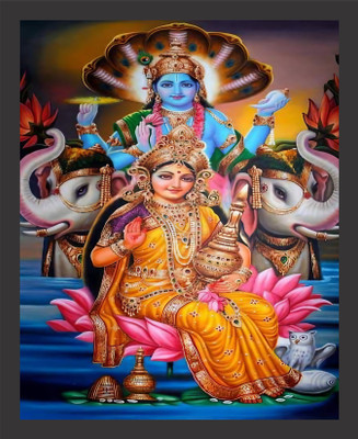 Darsh Craft Laxmi Narayan Ji Religious Frame