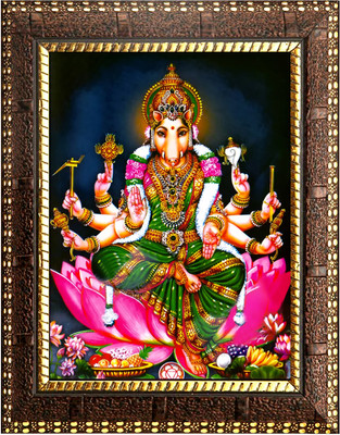NDFRAME Varahi Amman Devi photo frame with laminated (6x8 inches) Religious Frame